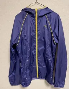 PUMA フード付きウィンドブレーカー ネイビー　　　リバーシブル