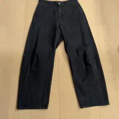 最終値下げ　オーシバル　ワイドデニム　ぶ厚め