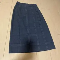UNIQLO チェック柄　タイトスカート
