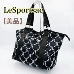 ☆未使用級 レスポートサック BUCKET TOTE プティドット 舟形トート