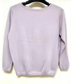 ラベンダー ニット