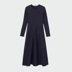 PLST ホールガーメント®ニットフレアワンピース