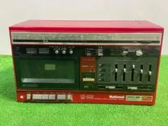 National RX-646 赤 ラジカセ 日本制 動作確認済み