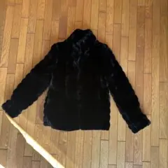 MYHONEYBEEブラック コート ONESIZE - メルカリ