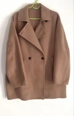 2025新作【SLOBE IENA】今季ダブルフェイスミドルコート