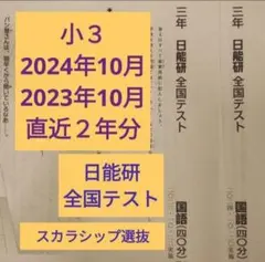 日能研 2022年度 3年生 テスト1年分フルセット 2025年最新】日能研 テストの人気アイテム - メルカリ