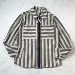 美品 R.NEWBOLD アールニューボールド ジップアップシャツ ブルゾン Lのサムネイル
