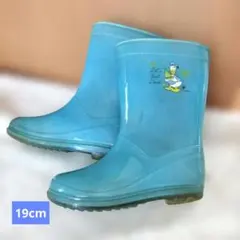 子供用長靴 レインブーツ19cm 水色　男の子　ドナルドのサムネイル
