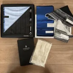renoma Calvin Klein Lanvin ハンカチセット　新品未使用