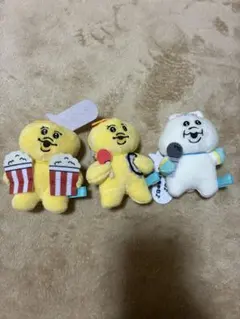 んぽちゃむセリフ付きマスコット　3個