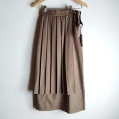 【新品】OPAQUE.CLIP ツインセット　プリーツラップ＆ナロースカート