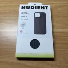 美品　nudient iPhone15 シリコンケース