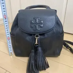 【超美品！値下】Tory Burch トリーバーチ ブラック レザー リュック
