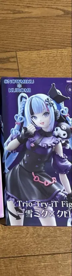 【新品】初音ミク 雪ミク×クロミ Trio-Try-iTフィギュア