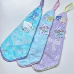 ふんわり　ループ付きタオル　クマ　ユニコーン　3種　3枚セット unicorn