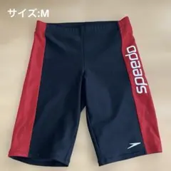 speedo 競泳水着 M 黒/赤