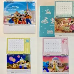 2026 東京ディズニーリゾート　カレンダー　卓上カレンダー　SHINRYOのサムネイル