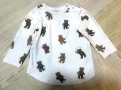 gelato pique クマ柄 Tシャツ 80-90cm
