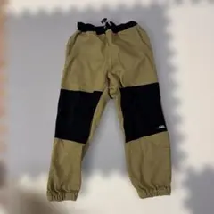 BREEZE ワークパンツ サイズ110 ベージュ黒