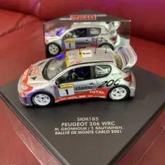 SKID プジョー206WRC 1/43 ビテス(VITESSE)5000台限定のサムネイル
