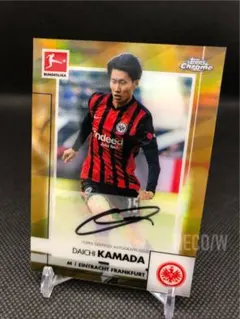 【60シリ】鎌田大地 直筆サイン フランクフルト Topps