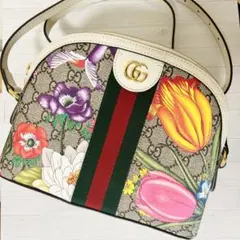 GUCCI✖️BALENCIAGA ショルダー ハンドバッグ フローラ 極美品 - メルカリ