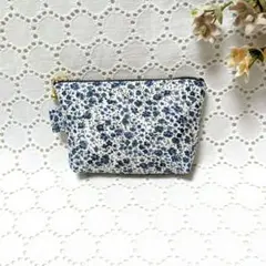 12cmファスナー　ミニポーチ　リバティ　タナローン・フィービー