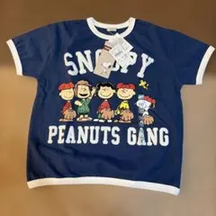 スヌーピーのネイビーTシャツ新品未使用タグ付き！