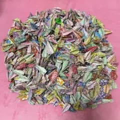 千羽鶴1000羽、千羽鶴、千羽鶴シャワー、 折り紙ハンドメイド千羽鶴、折り紙鶴⑤