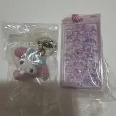 マイメロセット★ 산리오 ふわふわ ベイビー めじるし ボンドロチャーム