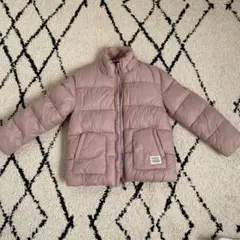 BEAMS mini ピンクダウンコート