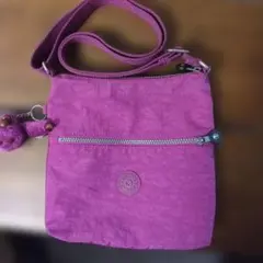 Kipling ショルダーバッグ パープル