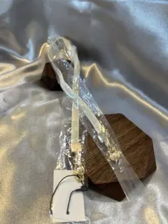 【新品タグ付き】ホワイト 合成皮革 ベルト