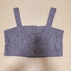 GU ビスチェ フロントボタン