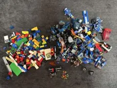 【まとめ売り】レゴブロック 大量 青いバケツ付き 詰め合わせ