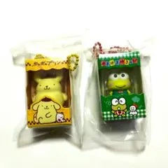 サンリオ　チョコボックス　ミニチュアフィギュア　けろっぴ　ポムポムプリン
