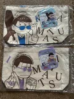 おそ松さん　一番くじ トートバッグ カラ松 一松　セット