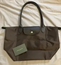 Longchamp ルプリアージュ　グリーン　トートバッグ モカのサムネイル