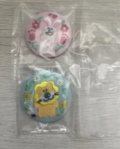 たべっこどうぶつ　一番くじ　刺繍バッジセット