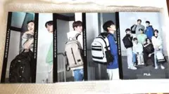 BTS 　FILA クリアファイル　　5枚セット