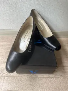 Yukiko Kimijima ブラックパンプス 24のサムネイル