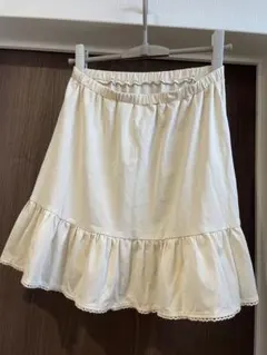 earth music&ecology インナースカート　アイボリー