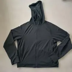 UNIQLO ブラック フード付きパーカー