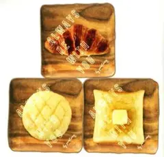 【新品未使用】ハンカチ タオルハンカチ パン クロワッサン メロンパン 食パン