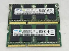 値下げ 16GB ノートPCメモリ PC3L-12800S 8GB x2枚