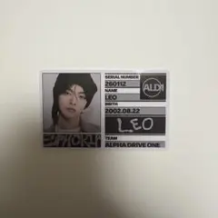 ald1 Alpha drive one リオ　IDトレカ