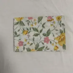 ハンドメイド 花柄 ティッシュポーチ