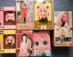 SPY×FAMILY スパイファミリー フィギュア 7個