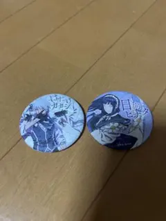 NARUTO うずまきナルト、日向ヒナタ缶バッチ2個セット - メルカリ