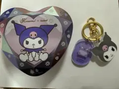 マイメロディ アクリルキーホルダー ハート型ボックス付き　中身なし